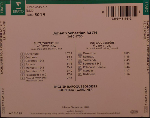 J.S. Bach*, English Baroque Soloists*, John Eliot Gardiner-1