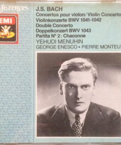 J.S. Bach* - Yehudi Menuhin, George Enesco*, Pierre Monteux-0