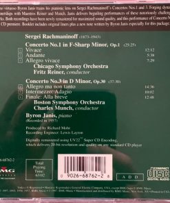 Byron Janis, Sergei Rachmaninoff, Fritz Reiner, Chicago Symphony Orchestra / Charles Munch, Boston Symphony Orchestra-1
