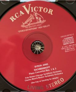 Byron Janis, Sergei Rachmaninoff, Fritz Reiner, Chicago Symphony Orchestra / Charles Munch, Boston Symphony Orchestra-2