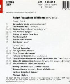 Richard Hickox conducts Vaughan Williams* – Bradley Creswick, Roger Winfield (2), Northern Sinfonia Of England*-3