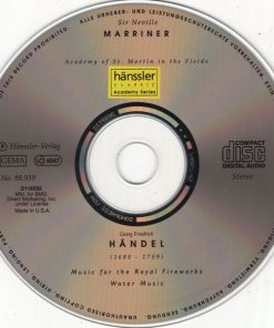 Georg Friedrich Händel - Academy Of St. Martin In The Fields*, Sir Neville Marriner-2
