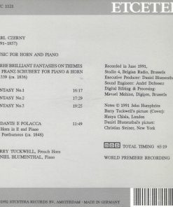 Carl Czerny, Barry Tuckwell, Daniel Blumenthal-1