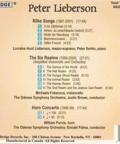 Peter Lieberson - Lorraine Hunt Lieberson, Peter Serkin, William Purvis, Michaela Fukacova*, Odense Symphony Orchestra*, Donald Palma, Justin Brown (2)-1