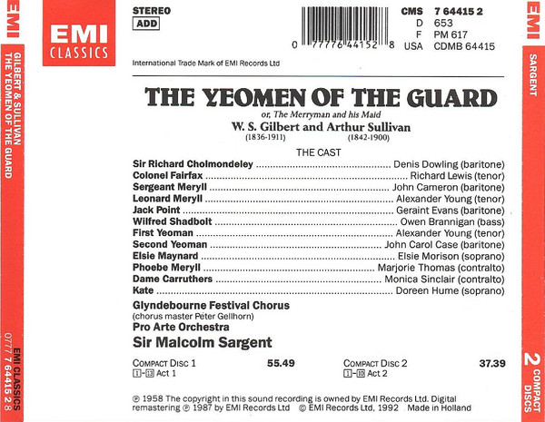 Gilbert And Sullivan*, Sir Malcolm Sargent-1