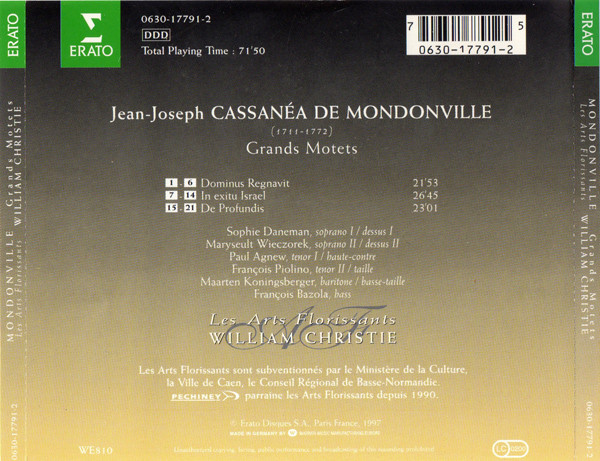 Mondonville* / William Christie & Les Arts Florissants-3