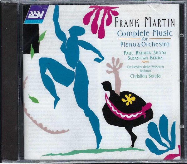 Frank Martin (3) - Paul Badura-Skoda, Sebastian Benda, Orchestra Della Svizzera Italiana*, Christian Benda-1