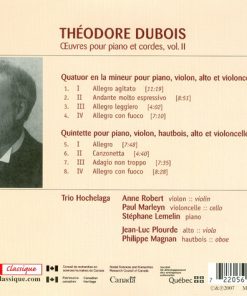 Théodore Dubois - Trio Hochelaga, Jean-Luc Plourde, Philippe Magnan-1