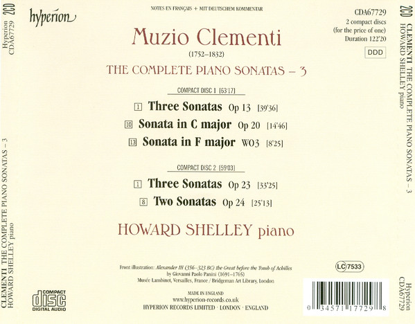 Clementi*, Howard Shelley-1