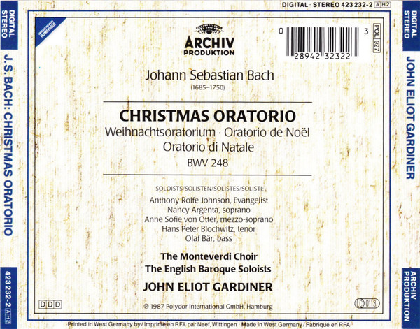Johann Sebastian Bach - John Eliot Gardiner-1