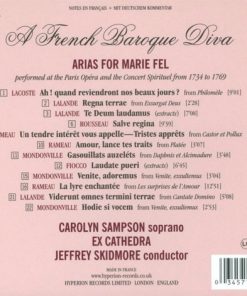 Carolyn Sampson, Ex Cathedra (2), Jeffrey Skidmore - Louis Lacoste, Michel Richard Delalande, Jean-Philippe Rameau, Jean-Jacques Rousseau, Joseph Hector Fiocco & Jean Joseph Cassanea De Mondonville-1