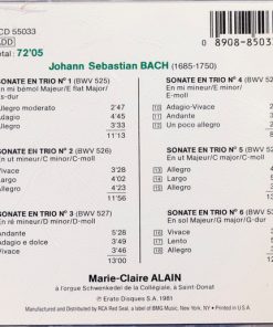 Marie-Claire Alain, Bach*-1