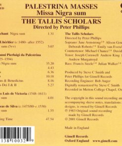 Palestrina* - The Tallis Scholars Directed By Peter Phillips (2)-1