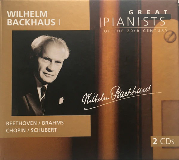 Ludwig van Beethoven, Johannes Brahms, Frédéric Chopin, Franz Schubert - Wilhelm Backhaus-0