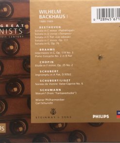 Ludwig van Beethoven, Johannes Brahms, Frédéric Chopin, Franz Schubert - Wilhelm Backhaus-1
