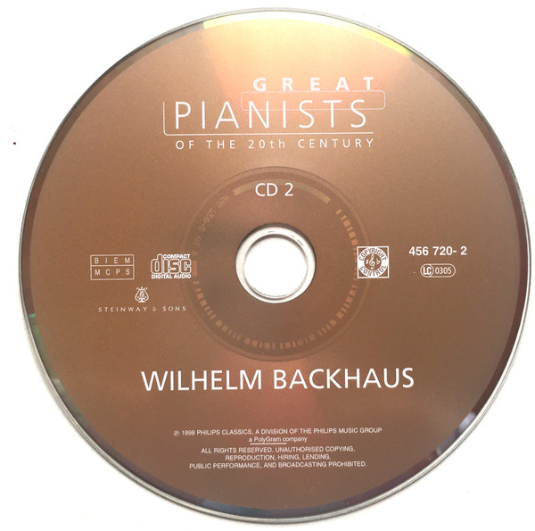 Ludwig van Beethoven, Johannes Brahms, Frédéric Chopin, Franz Schubert - Wilhelm Backhaus-3