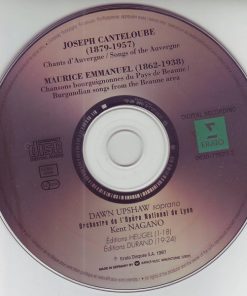 Canteloube* • Emmanuel* -- Dawn Upshaw, Kent Nagano / Orchestre De L'Opéra National De Lyon*-2