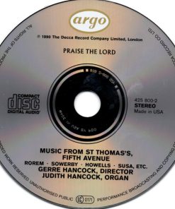 The Choir Of Saint Thomas Church, Gerre Hancock, Judith Hancock-2