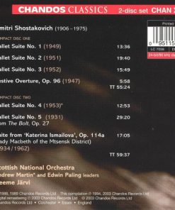 Dmitri Shostakovich - Royal Scottish National Orchestra, Neeme Järvi-2