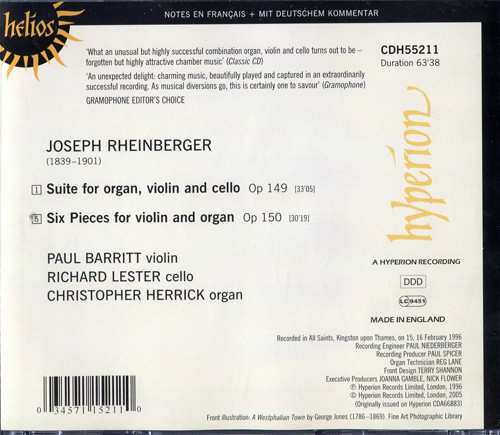 Josef Rheinberger, Christopher Herrick, Paul Barritt, Richard Lester (2)-1