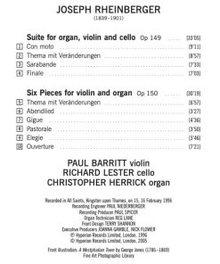 Josef Rheinberger, Christopher Herrick, Paul Barritt, Richard Lester (2)-3