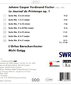 Johann Caspar Ferdinand Fischer - L'Orfeo Barockorchester ∙ Michi Gaigg-1