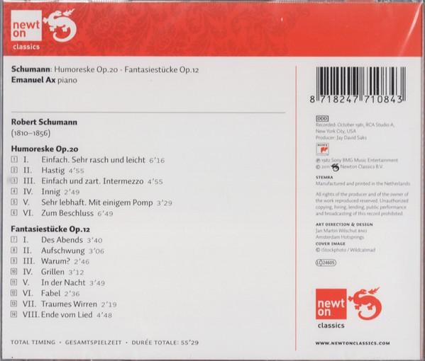 Schumann*, Emanuel Ax-1