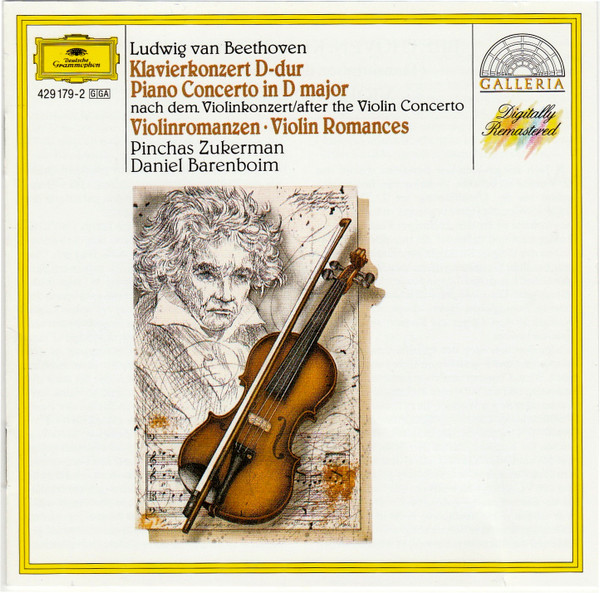 Ludwig van Beethoven, Pinchas Zukerman, Daniel Barenboim-0