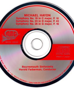 Michael Haydn, Harold Farberman, Bournemouth Sinfonietta-2