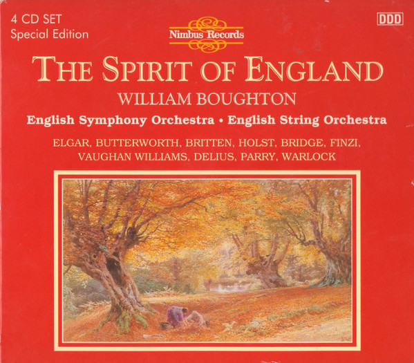 William Boughton, English Symphony Orchestra • English String Orchestra - Sir Edward Elgar, George Butterworth, Benjamin Britten, Gustav Holst, Frank Bridge, Gerald Finzi, Ralph Vaughan Williams, Frederick Delius, Charles Hubert Hastings Parry, Peter Warl-0