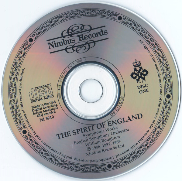 William Boughton, English Symphony Orchestra • English String Orchestra - Sir Edward Elgar, George Butterworth, Benjamin Britten, Gustav Holst, Frank Bridge, Gerald Finzi, Ralph Vaughan Williams, Frederick Delius, Charles Hubert Hastings Parry, Peter Warl-2