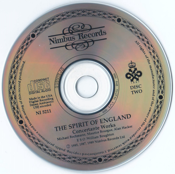 William Boughton, English Symphony Orchestra • English String Orchestra - Sir Edward Elgar, George Butterworth, Benjamin Britten, Gustav Holst, Frank Bridge, Gerald Finzi, Ralph Vaughan Williams, Frederick Delius, Charles Hubert Hastings Parry, Peter Warl-4