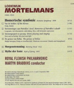 Mortelmans* – Royal Flemish Philharmonic, Martyn Brabbins-1