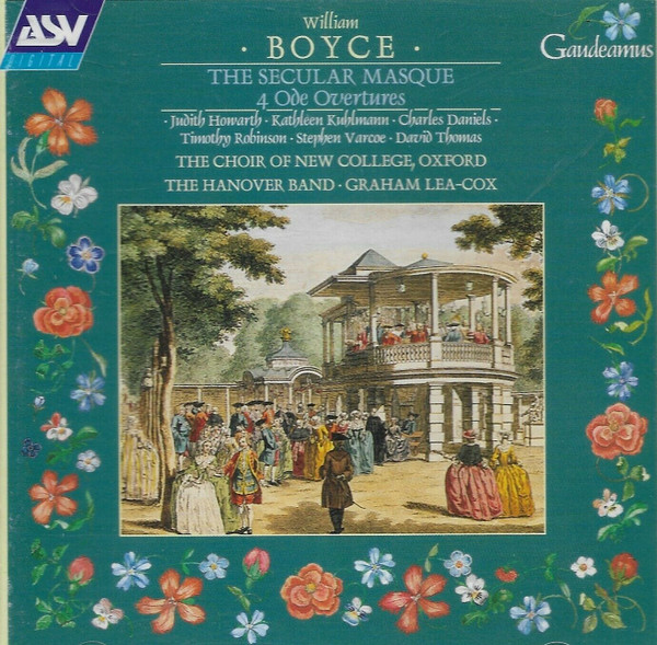 William Boyce, The New College Oxford Choir, Hanover Band, Graham Lea-Cox-0