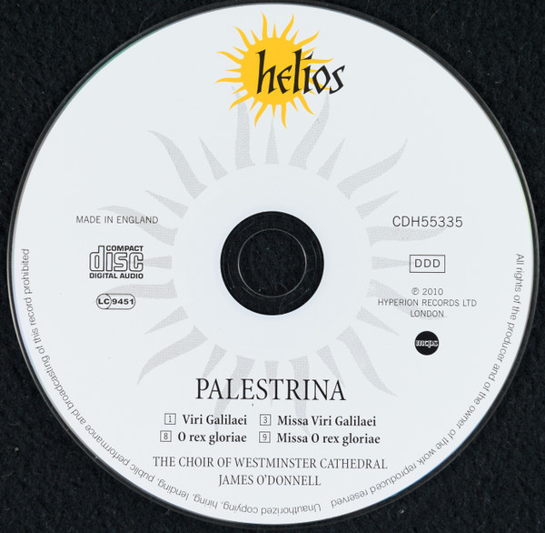 Palestrina*, The Choir Of Westminster Cathedral*, James O'Donnell (2)-2