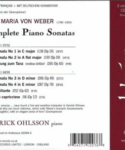 Carl Maria von Weber, Garrick Ohlsson-2