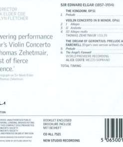 Sir Edward Elgar, Hallé Orchestra, Mark Elder (2), Thomas Zehetmair-1