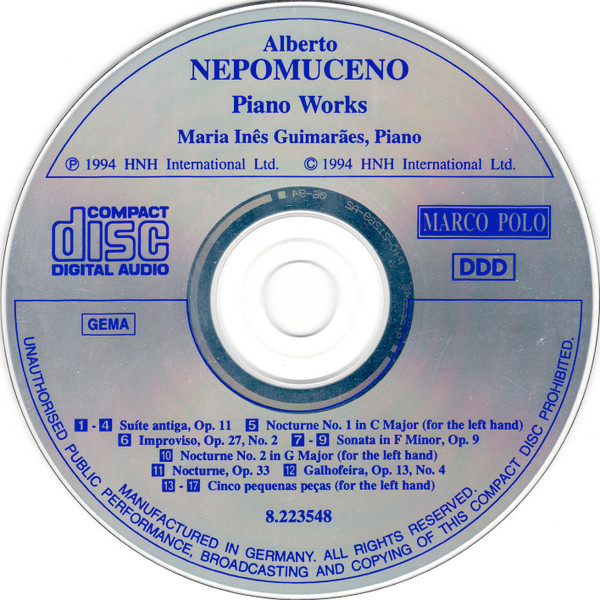 Alberto Nepomuceno, Maria Inês Guimarães-3