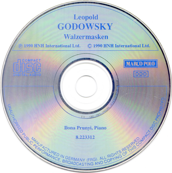 Leopold Godowsky, Ilona Prunyi-2