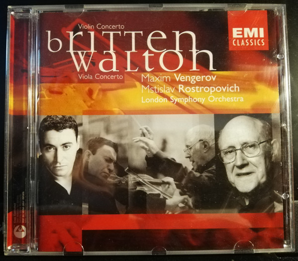 Maxim Vengerov, Mstislav Rostropovich, London Symphony Orchestra, Britten*, Walton*-0