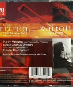Maxim Vengerov, Mstislav Rostropovich, London Symphony Orchestra, Britten*, Walton*-1