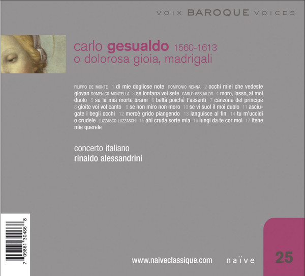 Gesualdo*, Concerto Italiano, Rinaldo Alessandrini-1