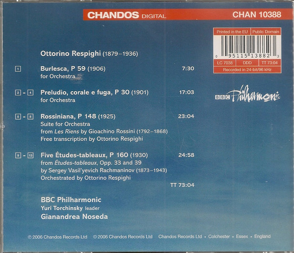 Ottorino Respighi - BBC Philharmonic, Gianandrea Noseda-1
