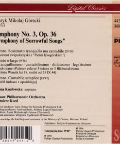 Henryk Górecki, Joanna Kozłowska, Orkiestra Symfoniczna Filharmonii Narodowej, Kazimierz Kord-1