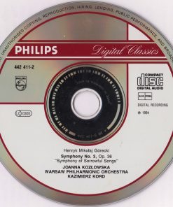 Henryk Górecki, Joanna Kozłowska, Orkiestra Symfoniczna Filharmonii Narodowej, Kazimierz Kord-2