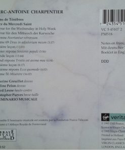 Marc Antoine Charpentier - Il Seminario Musicale, Gérard Lesne, Catherine Greuillet, Caroline Pelon, Christopher Purves-1
