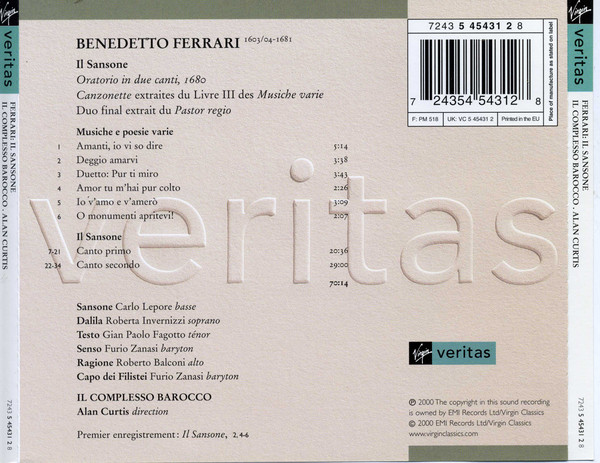 Ferrari* - Il Complesso Barocco, Alan Curtis*-1