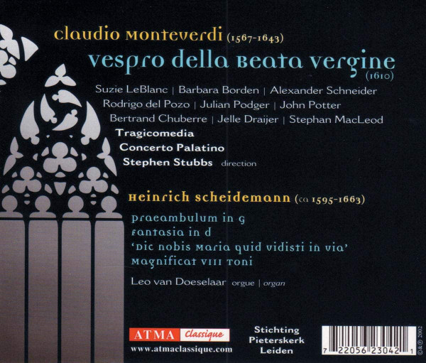 Claudio Monteverdi - Tragicomedia, Concerto Palatino, Stephen Stubbs-1