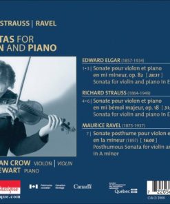 Sir Edward Elgar, Richard Strauss, Maurice Ravel - Jonathan Crow, Paul Stewart (12)-1