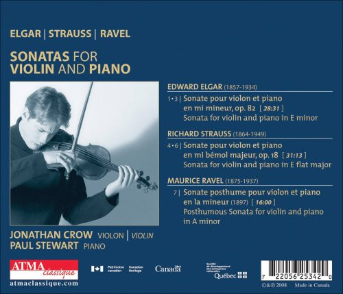 Sir Edward Elgar, Richard Strauss, Maurice Ravel - Jonathan Crow, Paul Stewart (12)-1